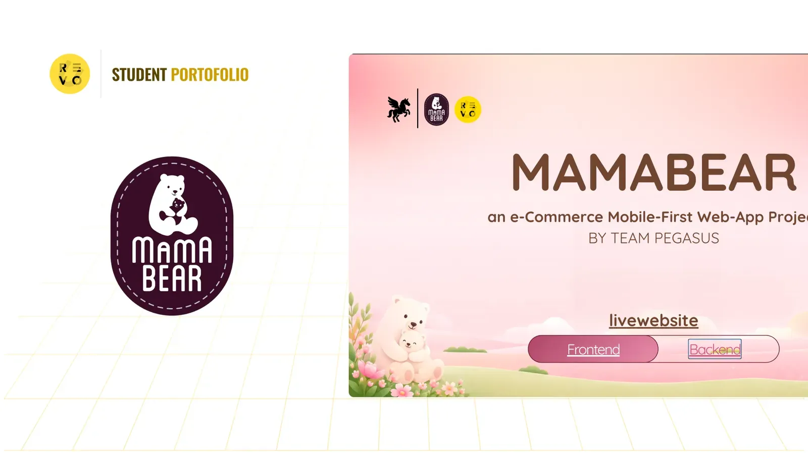MamaBear mobile-first e-commerce web app